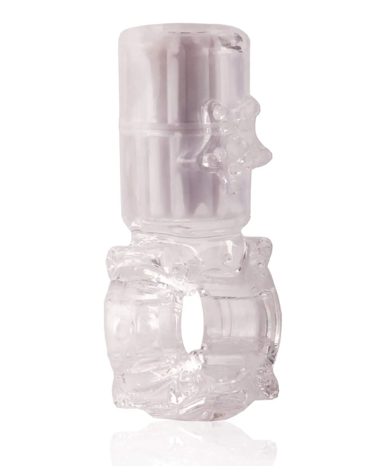 Screaming O Big OMG Vibrator Ring - Clear - Image 3