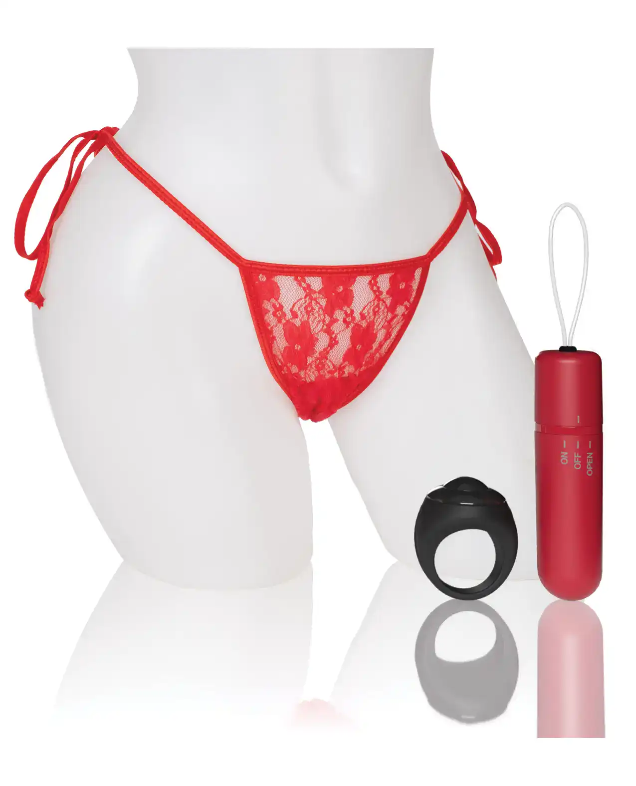 Screaming O My Secret 4T Panty Vibe w/Remote  - Red - Image 2