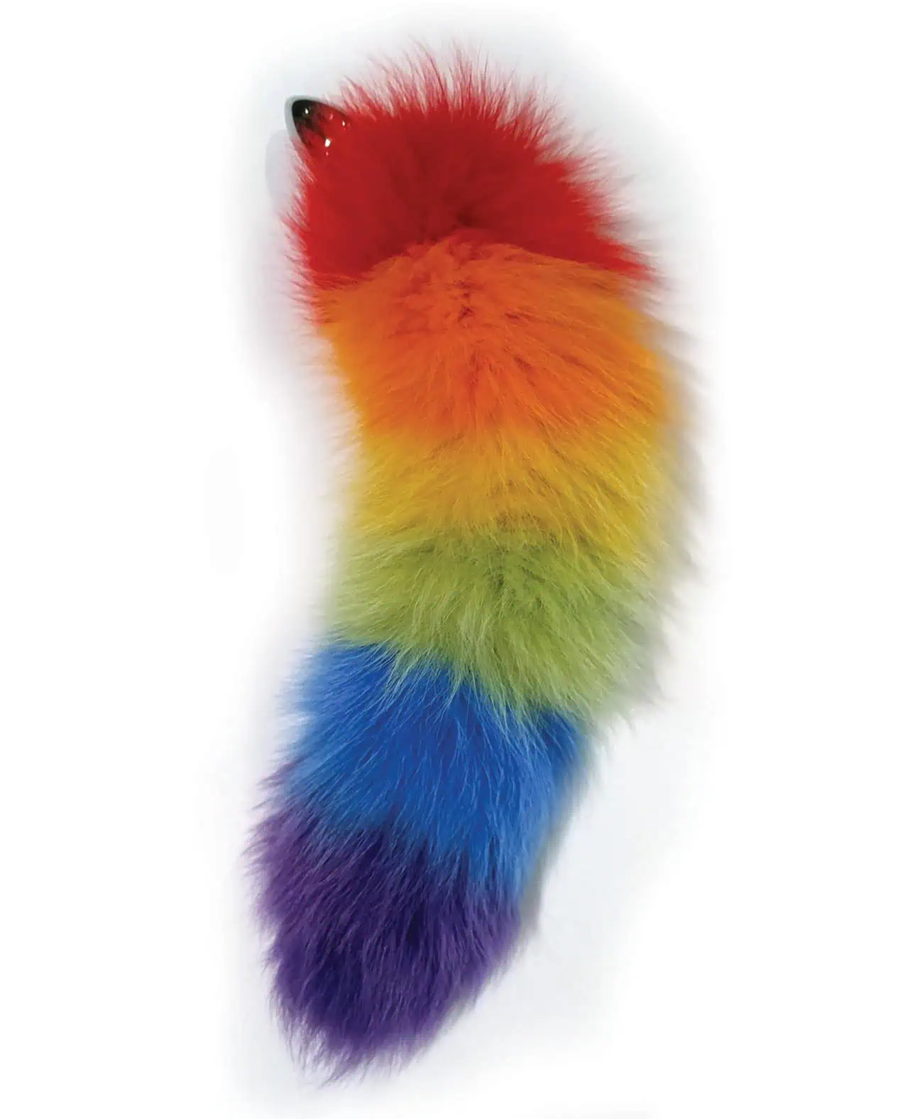 Rainbow Foxy Tail Butt Plug - Image 4