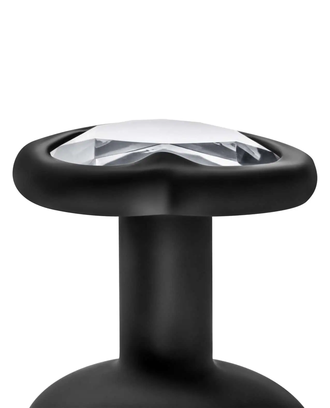 Blush Temptasia Bling Plug w/Gem Small - Black - Image 6