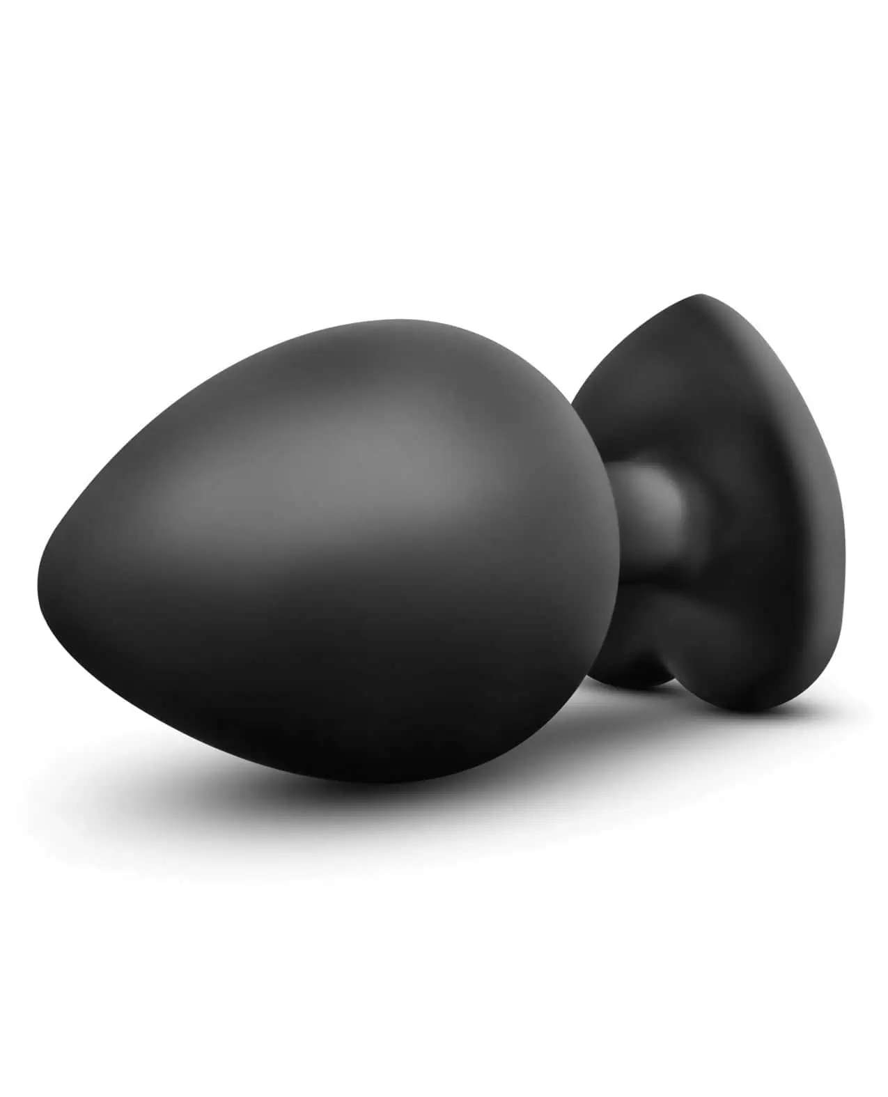 Blush Temptasia Bling Plug w/Gem Large - Black - Image 5