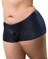 Blush Temptasia Harness Briefs 2XL - Black - Image 3
