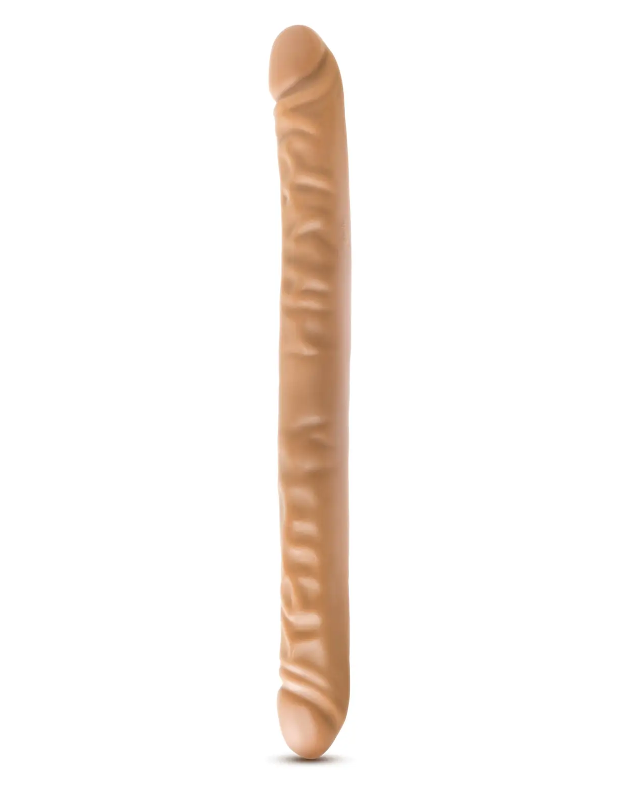 Dr. Skin Double Dildo Mocha 18 Inch - Image 2
