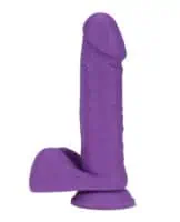 Neo Elite D Dense Cock W/balls 8 Purple - Image 4