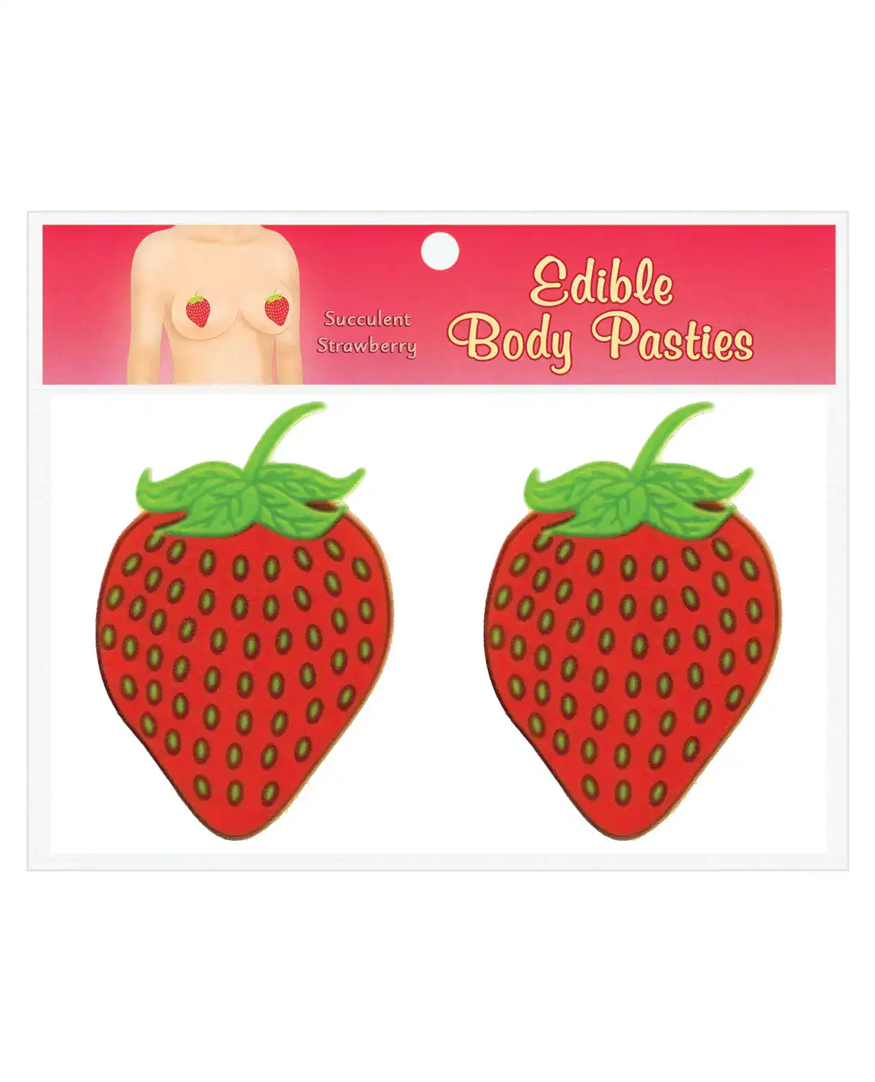 Edible Body Pasties - Strawberry - Image 2
