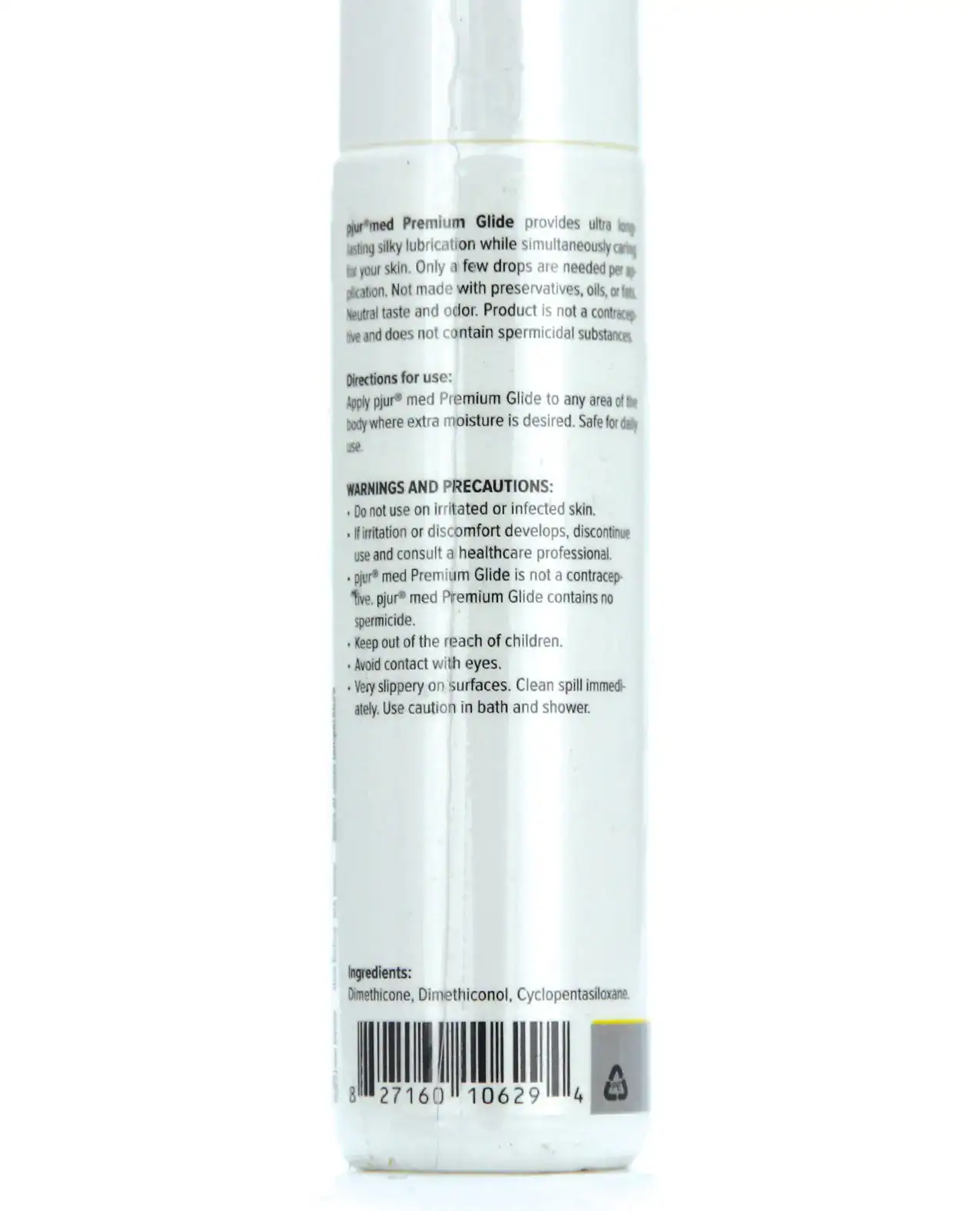 Pjur Med Premium Glide - 100 ml Bottle - Image 2
