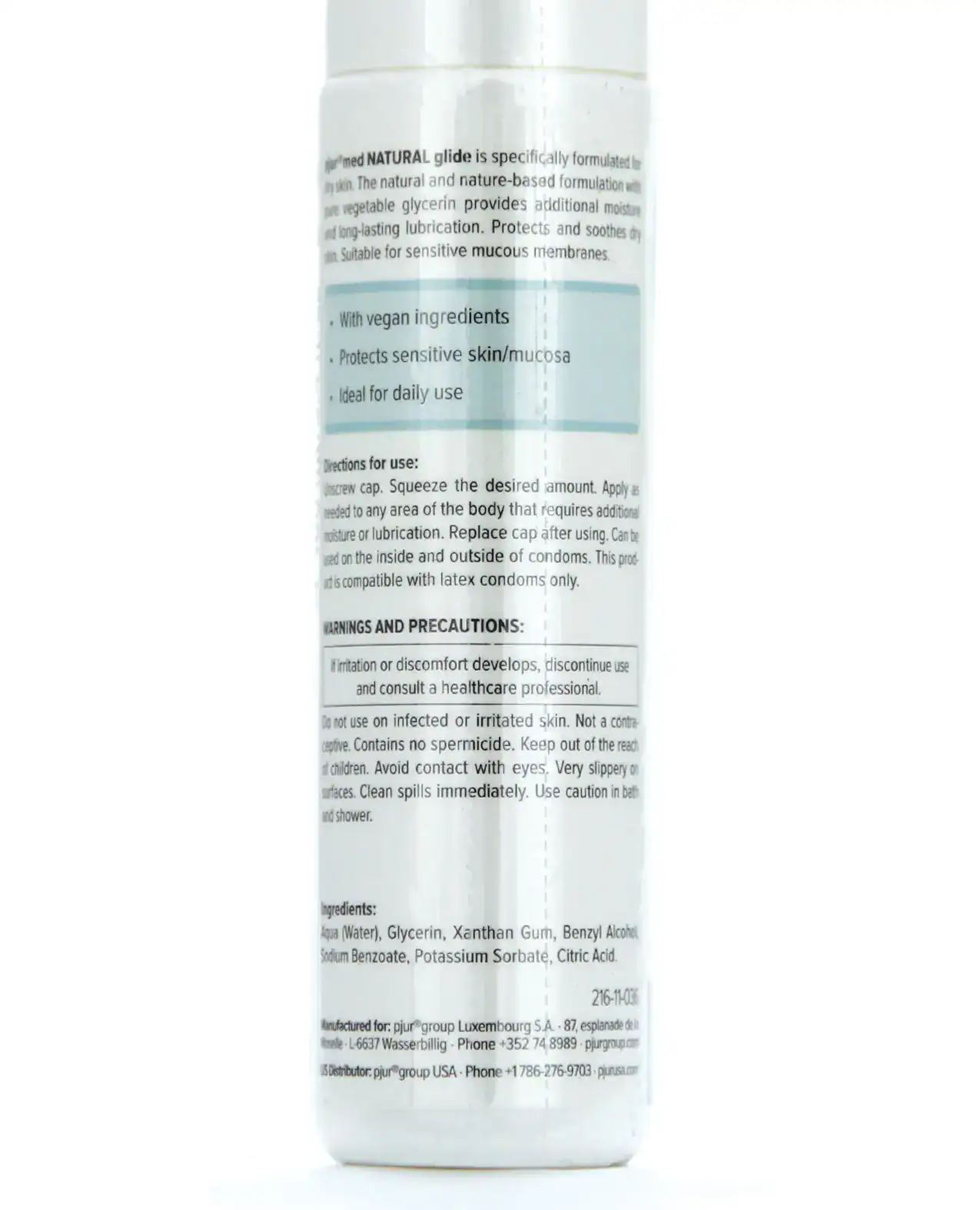 Pjur Med Natural Glide - 100ml Bottle - Image 2
