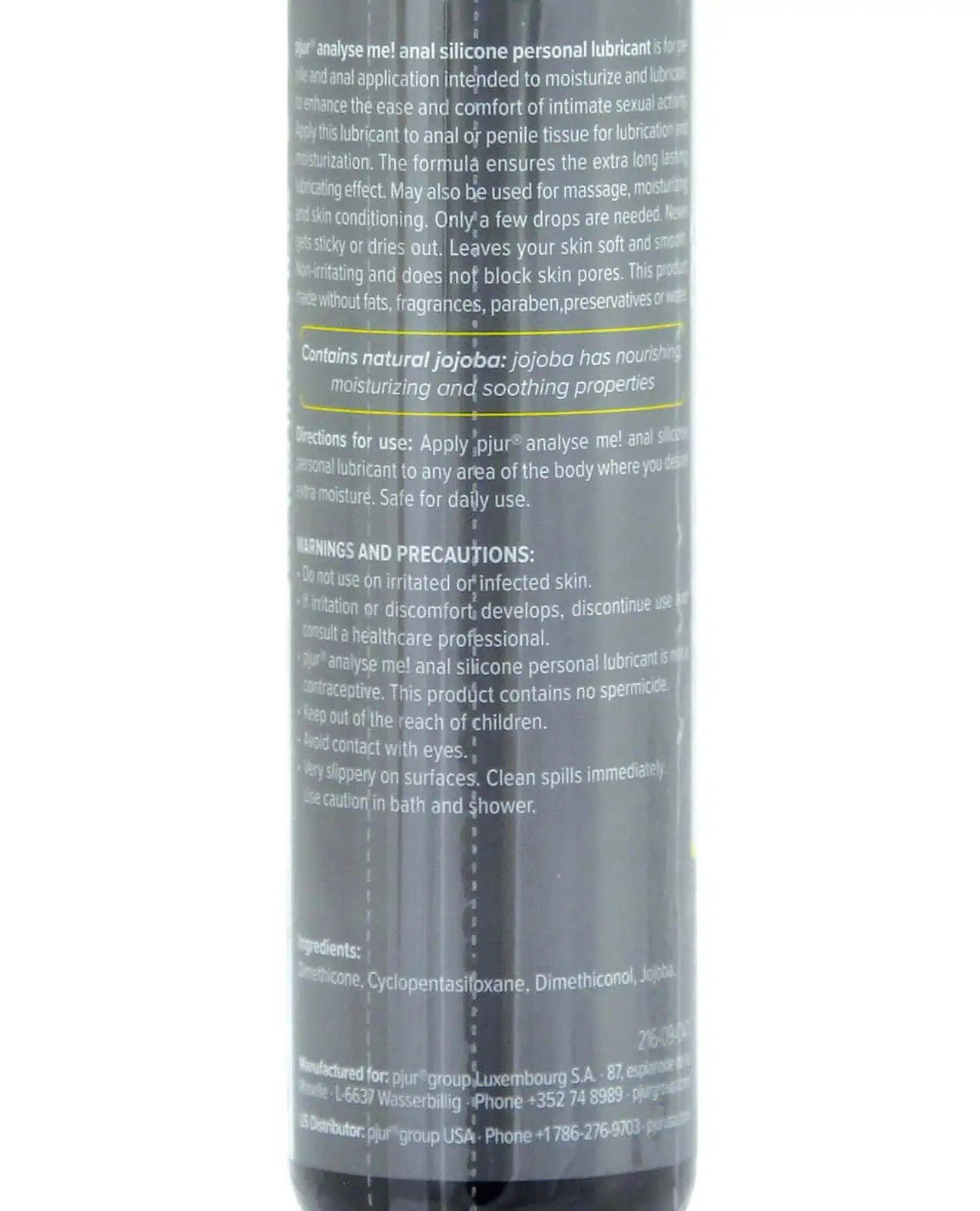 Pjur Analyse Me Relaxing Anal Glide Silicone Lubricant 3.4 Ounce - Image 3