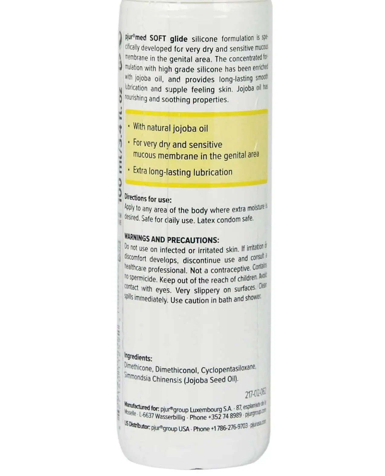 Pjur Med Soft Glide - 100ml Bottle - Image 3