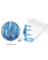 Doctor Love's Vibrating Cock Cage - Blue - Image 5