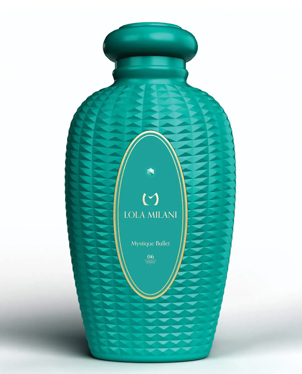 Lola Milani Mystique Bullet w/Emerald Bottle - Teal - Image 4