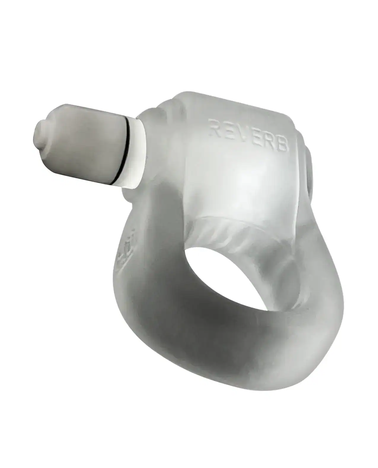 Oxballs Glowdick Cockring w/LED - Clear Ice - Image 2