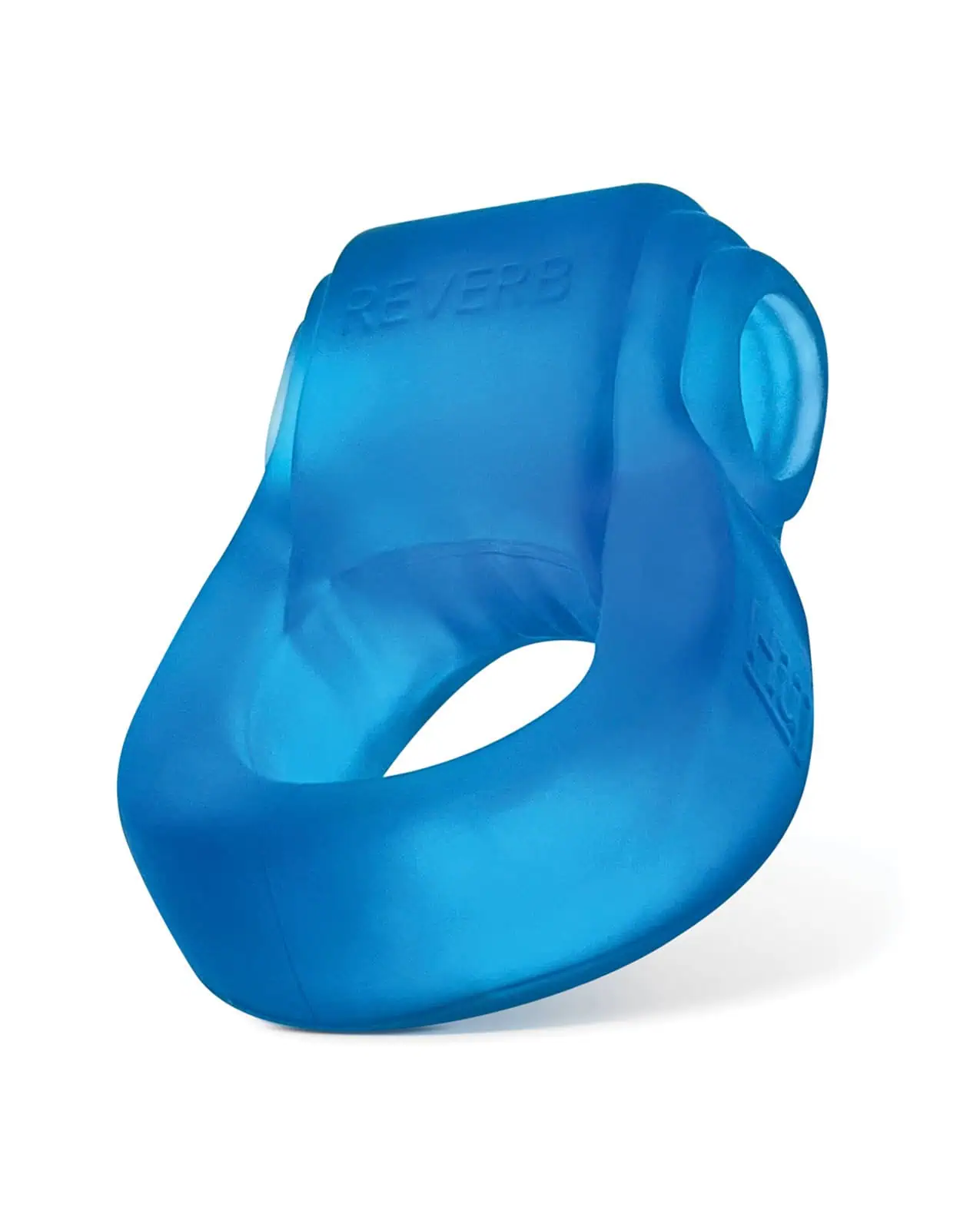 Oxballs Glowdick Cockring w/LED - Blue Ice - Image 3