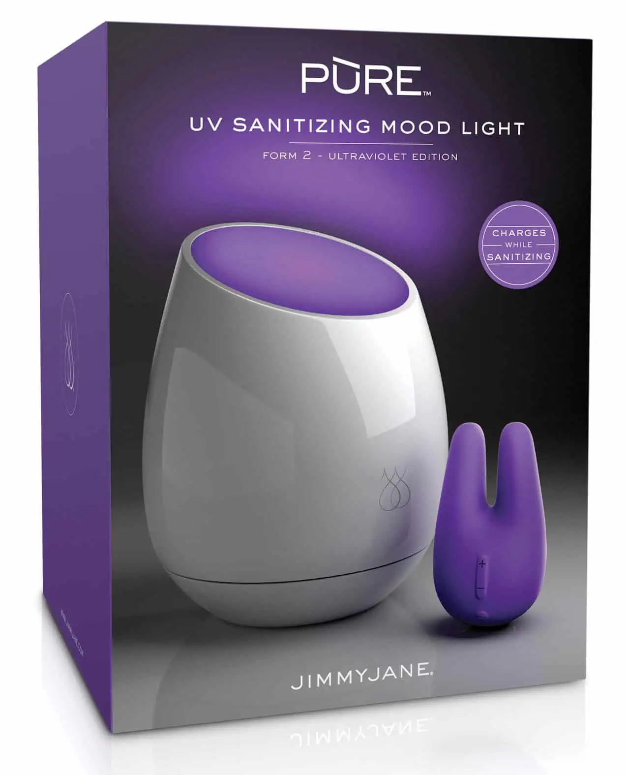 Jimmyjane Pure UV Sanitizing Mood Light Form 2 - Ultraviolet Edition - Featured Image