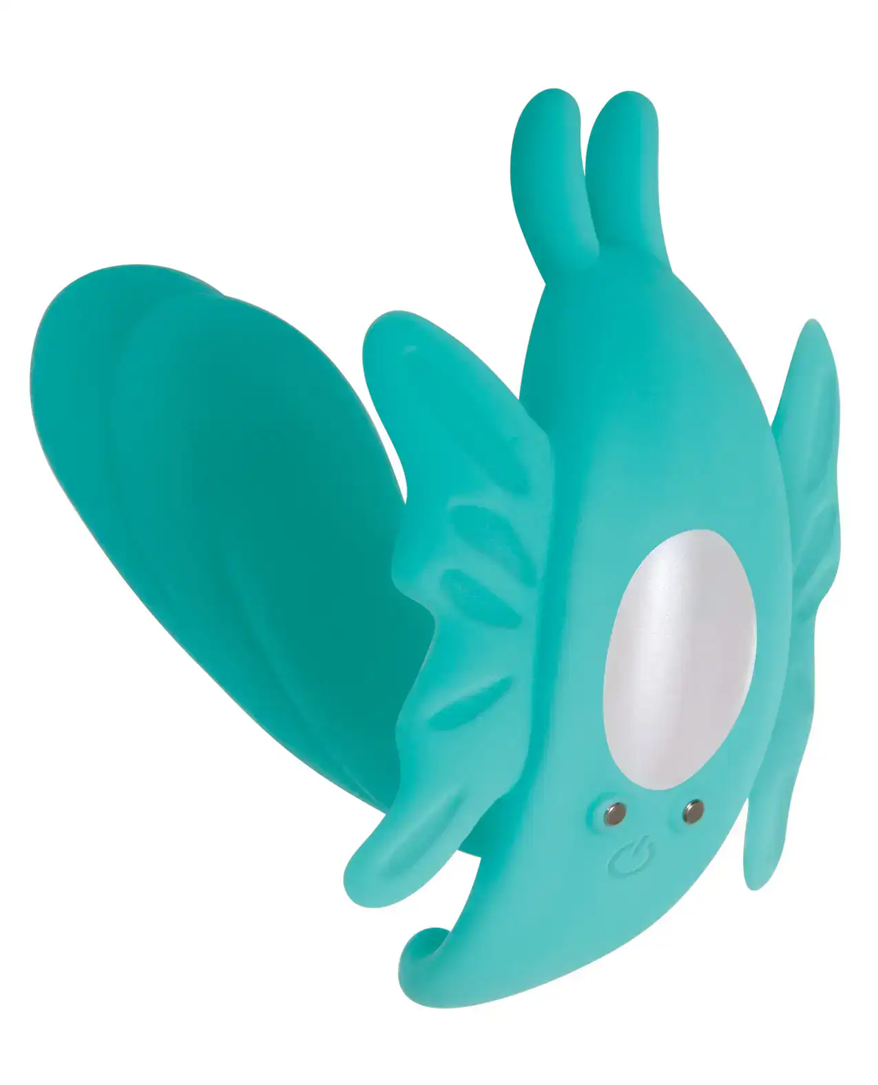 Evolved The Butterfly Effect Rechargeable Dual Stim - Teal - Image 3