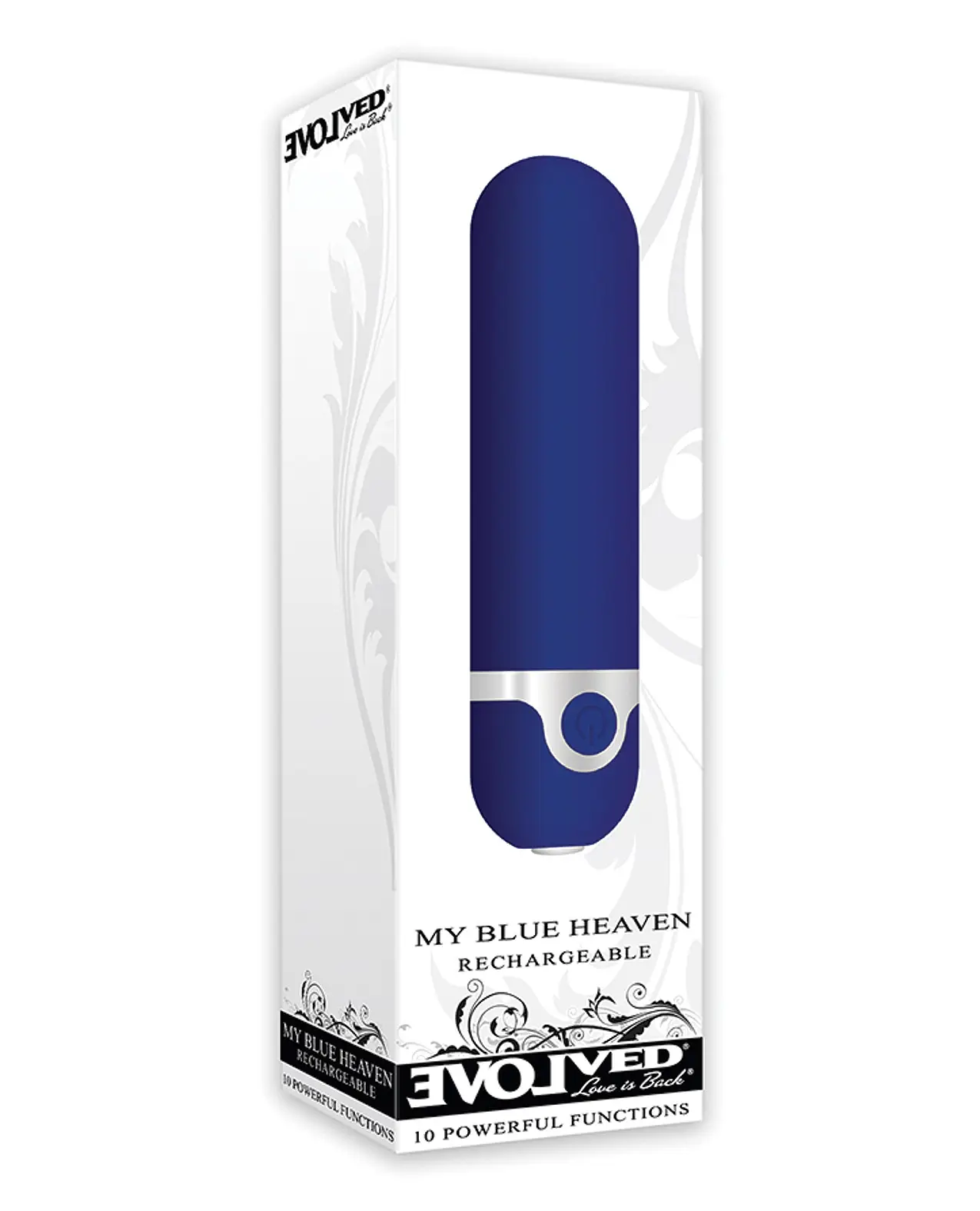 Evolved My Blue Heaven Rechargeable Bullet - Blue - Featured Image