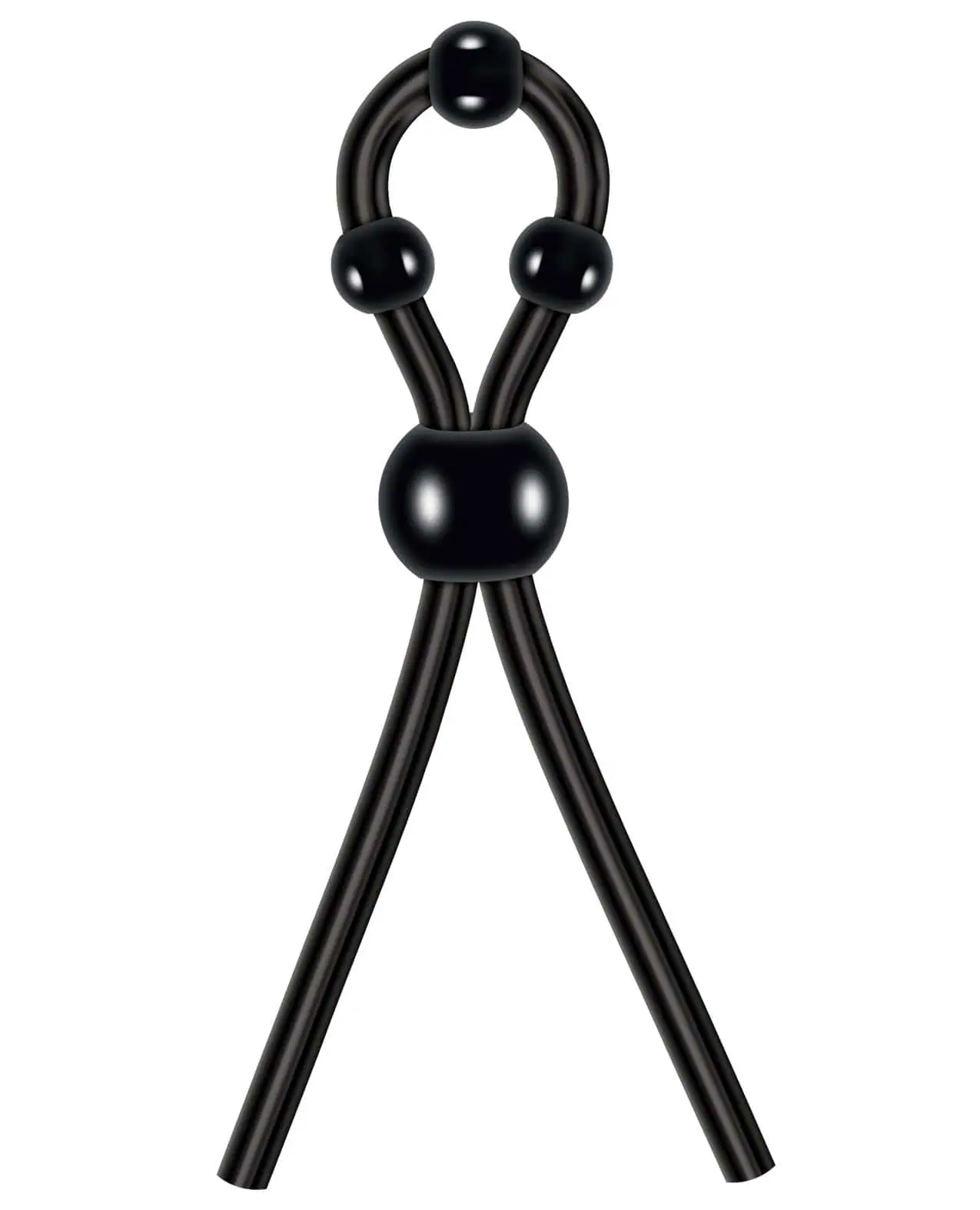 Zero Tolerance Ultimate Lasso Cock Ring - Black - Image 3
