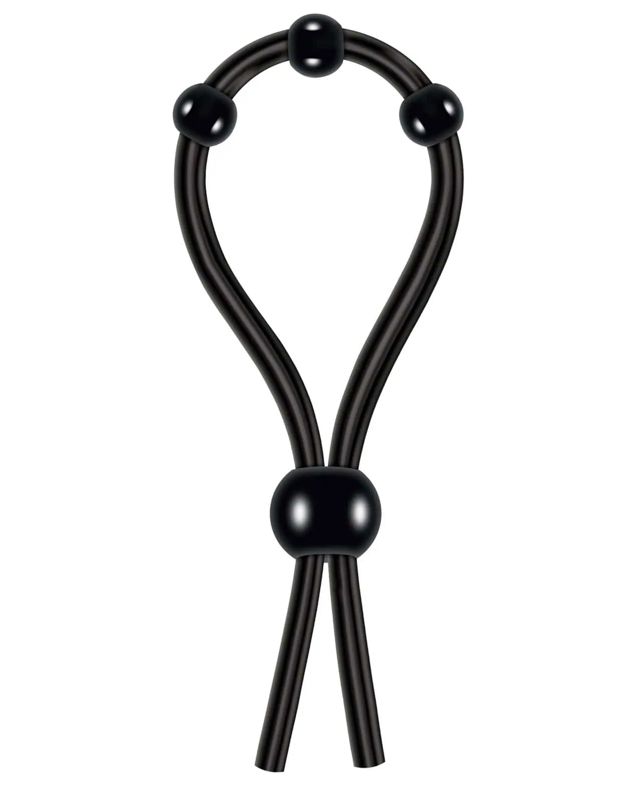Zero Tolerance Ultimate Lasso Cock Ring - Black - Image 4