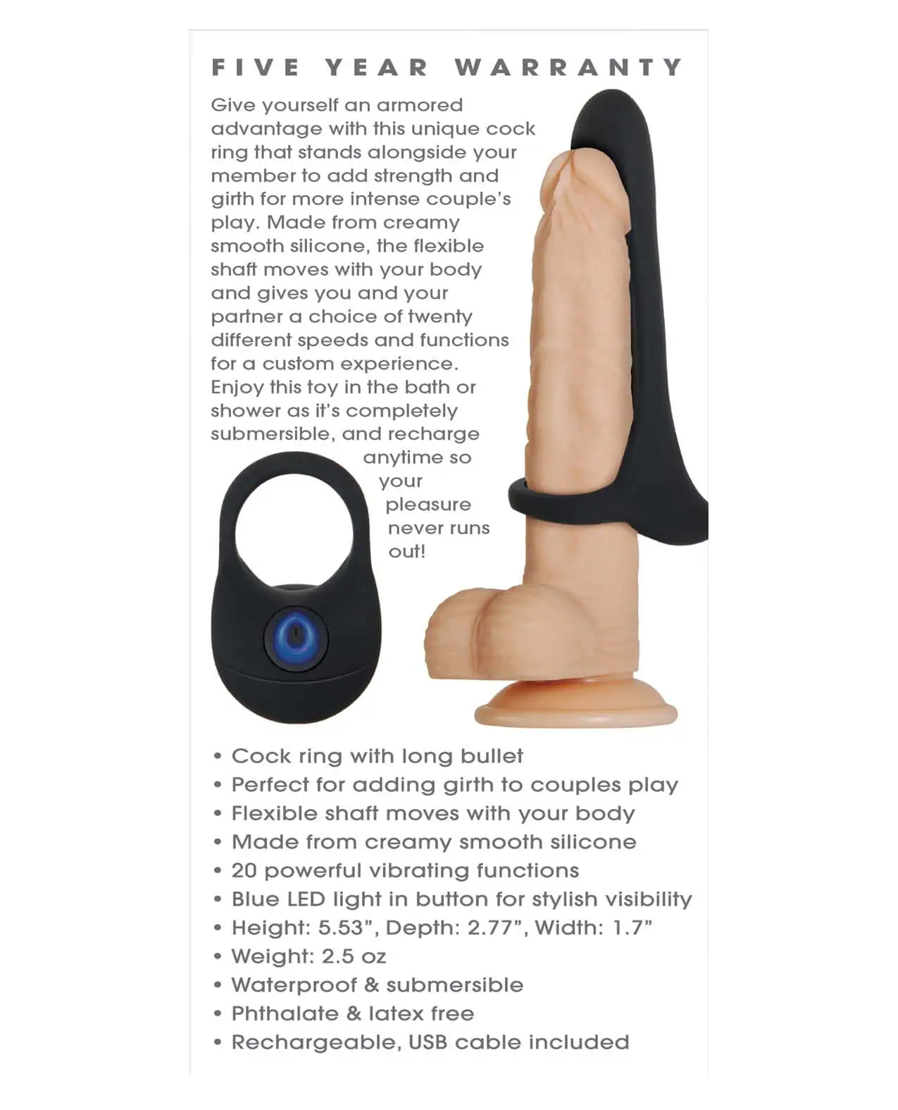 Zero Tolerance Cock Armor - Black - Image 4