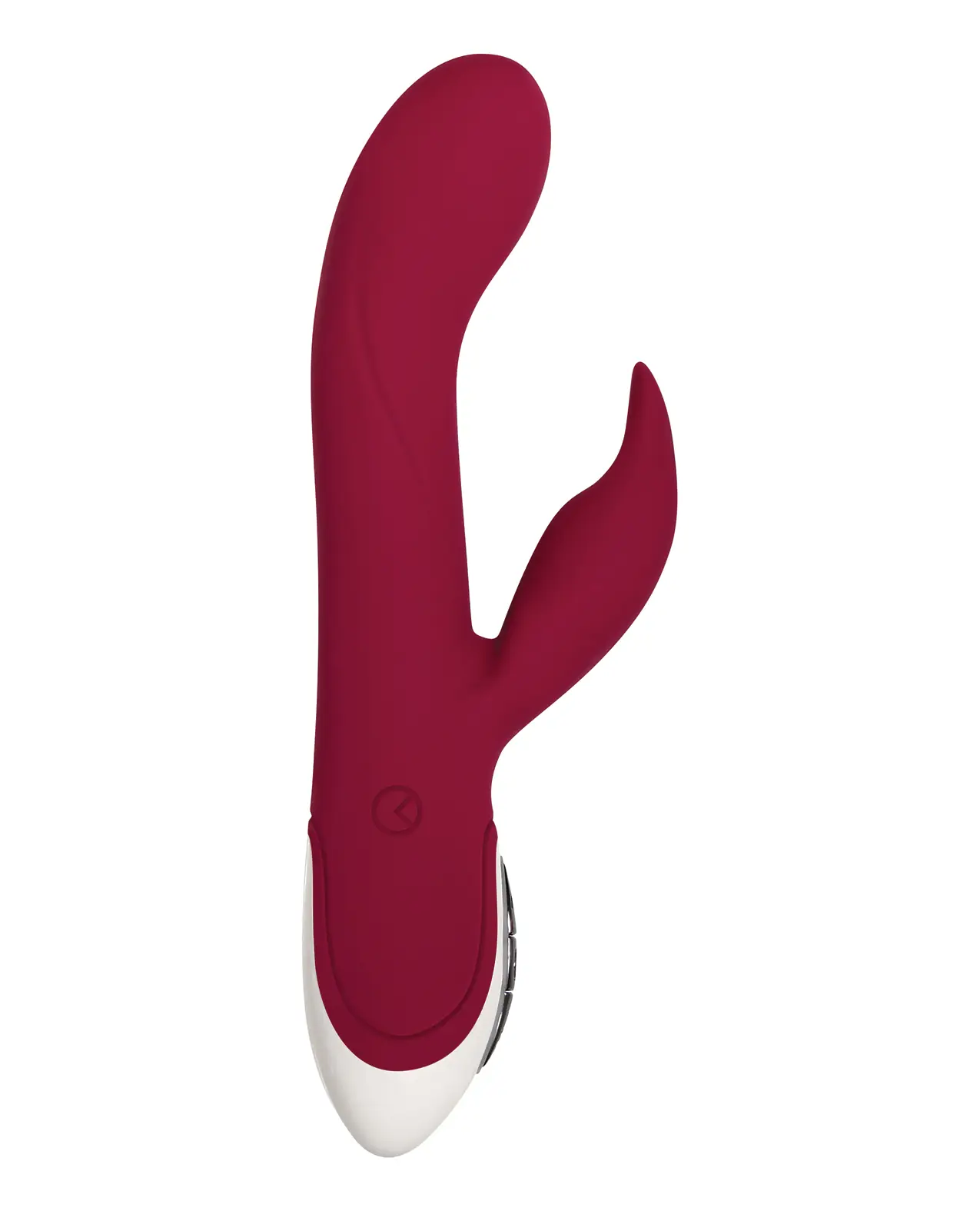 Evolved Inflatable Bunny Dual Stim Rechargeable - Burgundy - Image 2