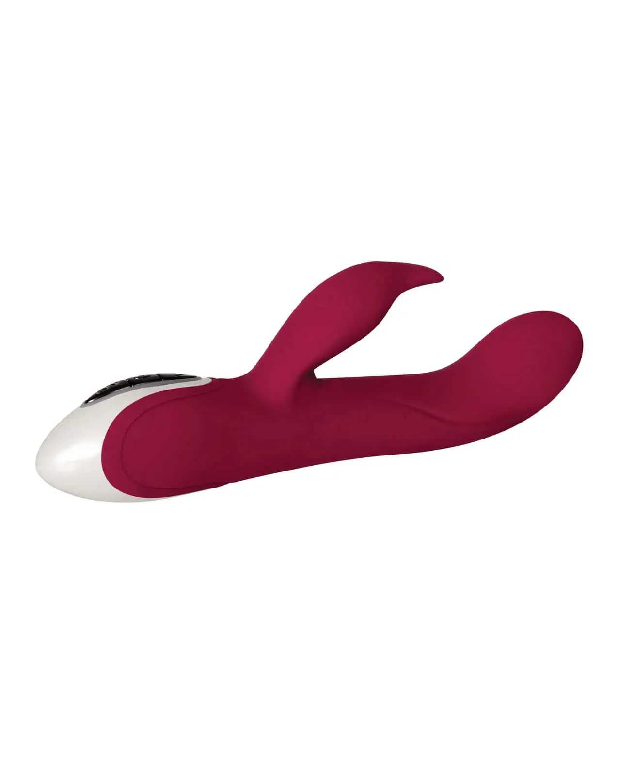 Evolved Inflatable Bunny Dual Stim Rechargeable - Burgundy - Image 4