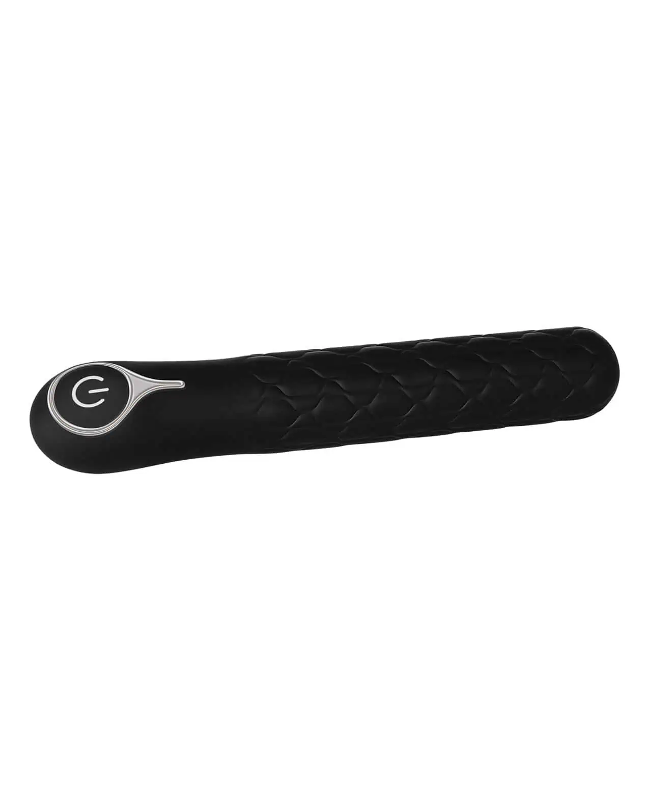 Evolved Quilted Love Rechargeable Vibrator - Black - Image 4
