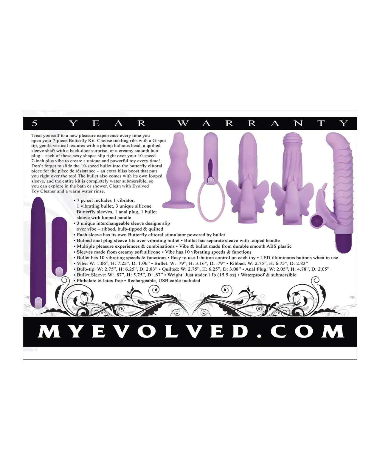 Evolved Lilac Desires Vibrator - Purple - Image 2