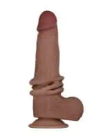 Flexskin Poseable Dildo 9 Dark - Image 5