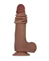 Flexskin Poseable Dildo 9 Dark - Image 6