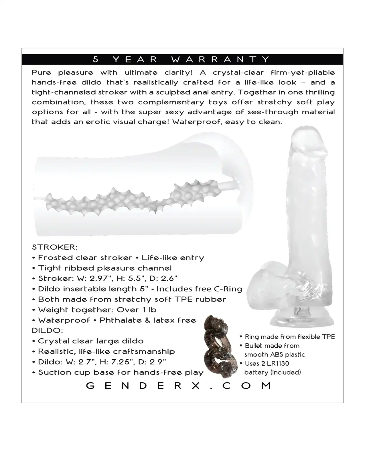 Gender X Clearly Combo - Clear - Image 2