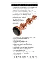 Gender X Gold Digger Medium - Rose Gold/Black - Image 2