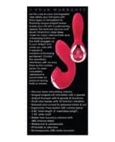 Adam & Eve Eve's Clit Loving Thumper Vibe - Red - Image 2
