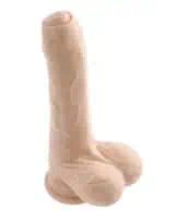 Evolved Peek A Boo Vibrating Dildo - Ivory - Image 3
