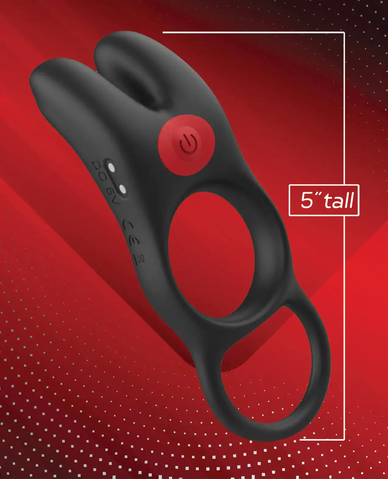 Massive Red Dot Cock Ring V1 - Image 2