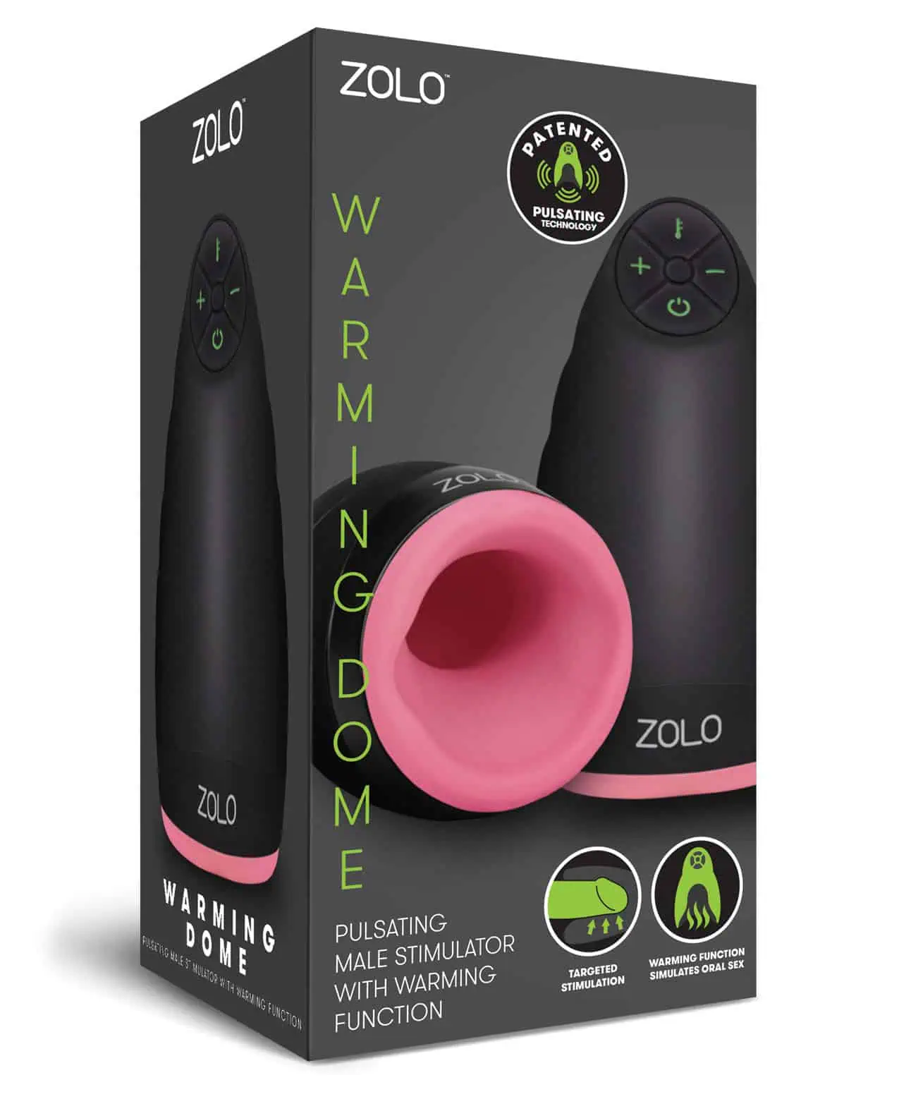 Zolo Pulsating Warming Dome Male Stimulator - Image 3