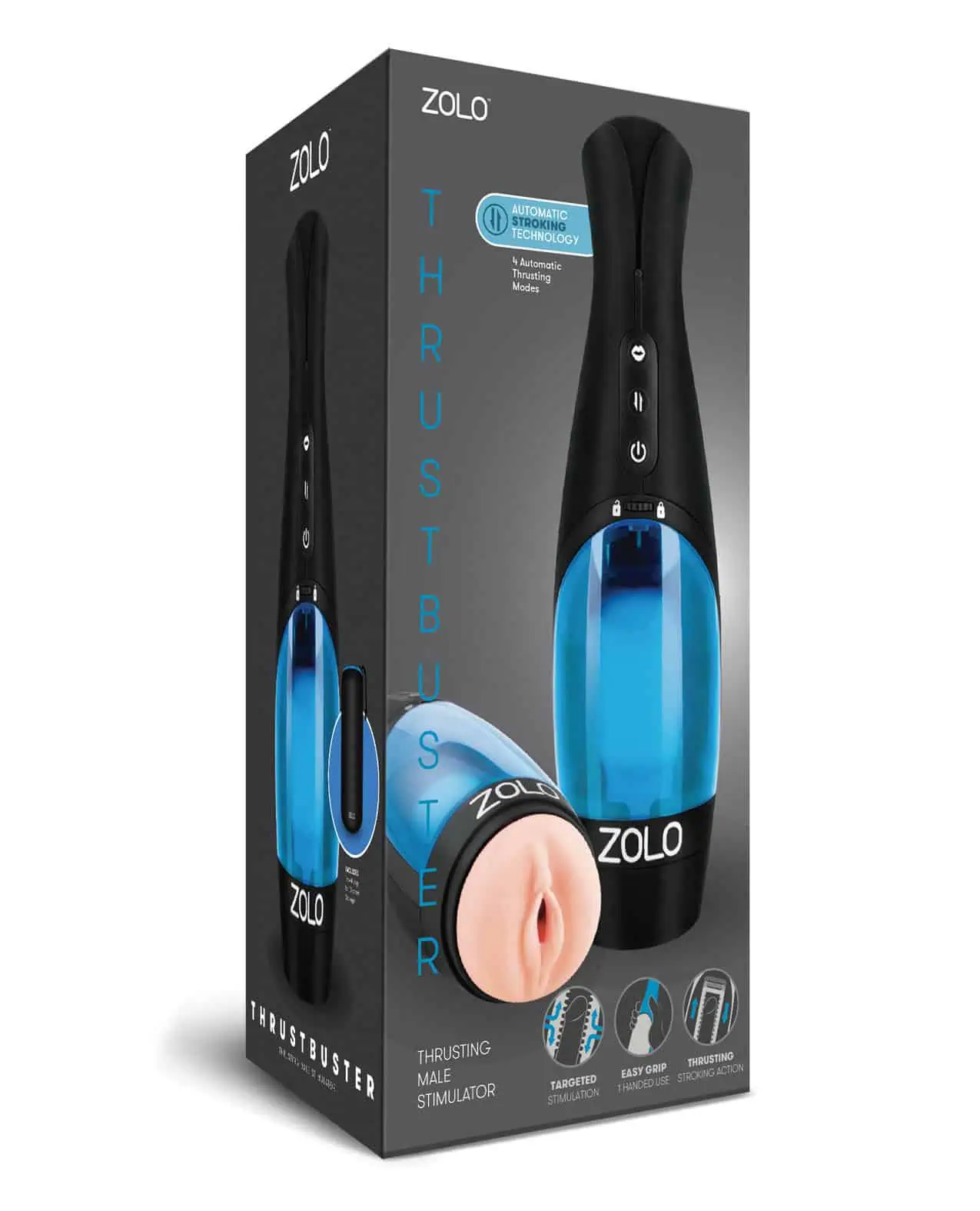 Zolo Thrust Buster - Thrusting Male Stimulator w/Erotic Audio - Image 3