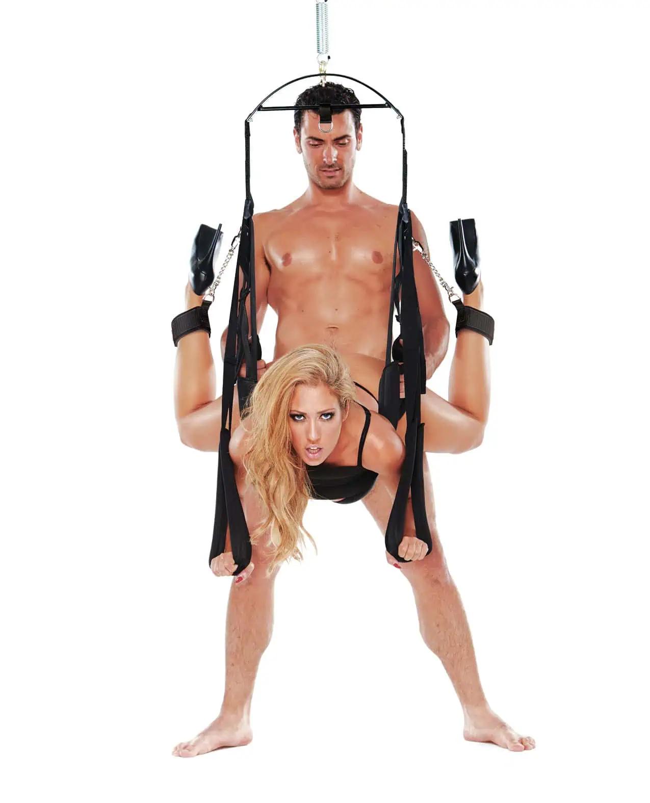 Whipsmart Bondage Pleasure Swing Black - Image 6
