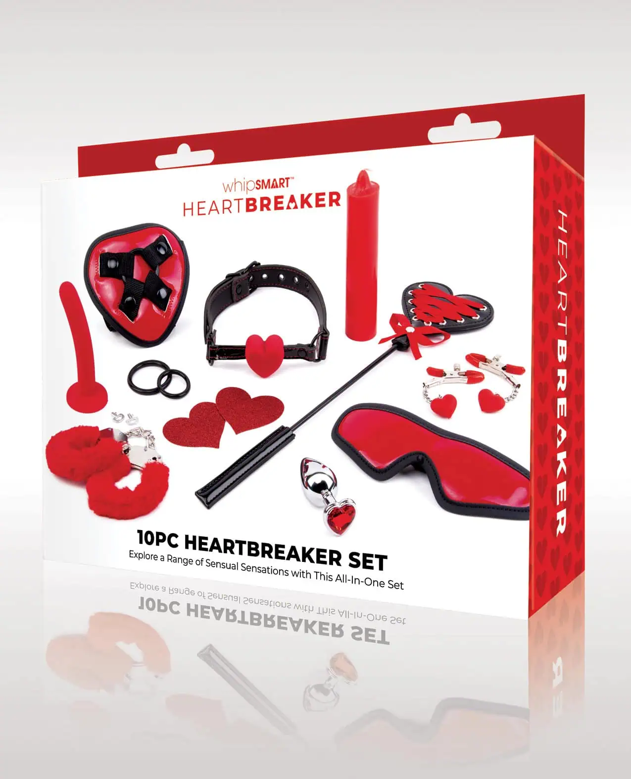 Whipsmart Heartbreaker Set 10pc Red/Black - Image 3