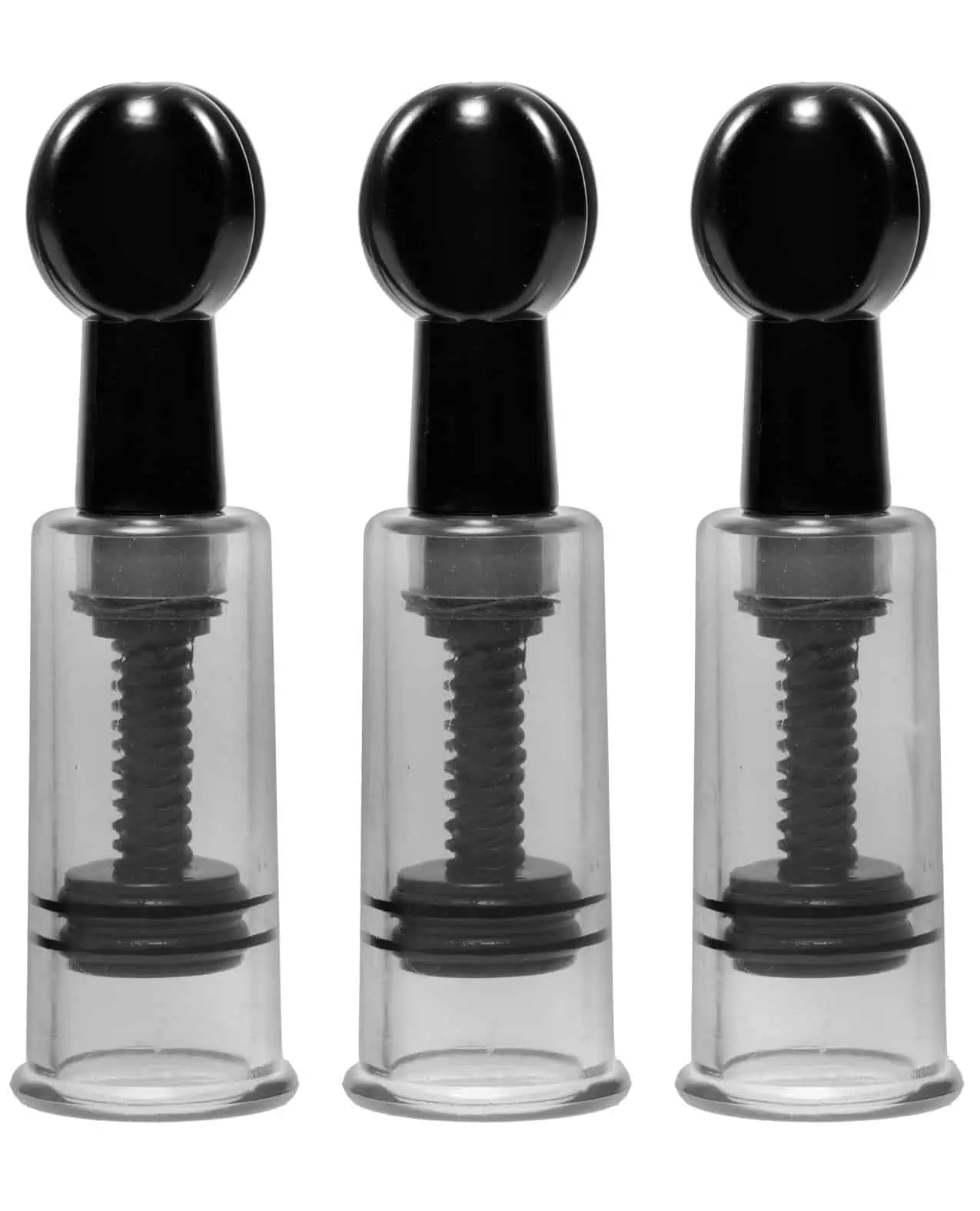 Master Series Fusion Triple Suckers - Black - Image 4