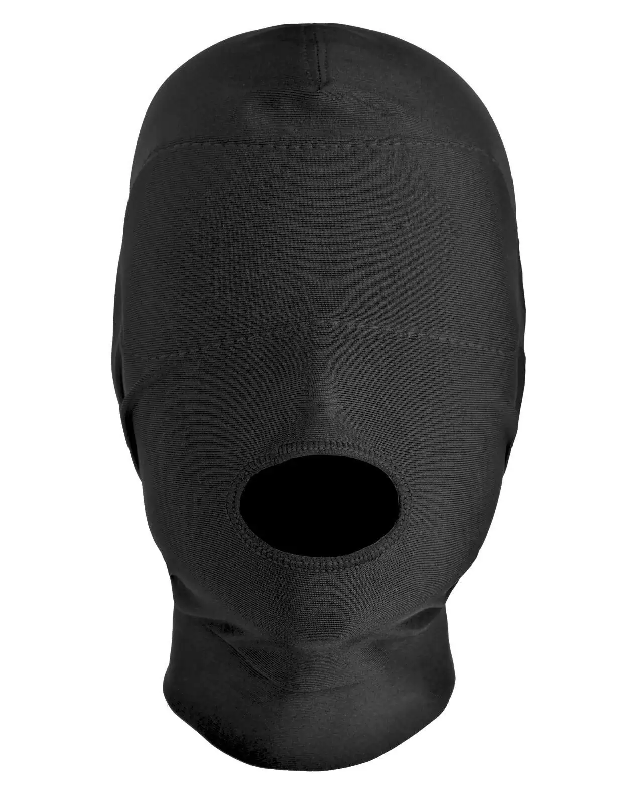 Master Series Disguise Open Mouth Hood With Padded Blindfold - Image 4
