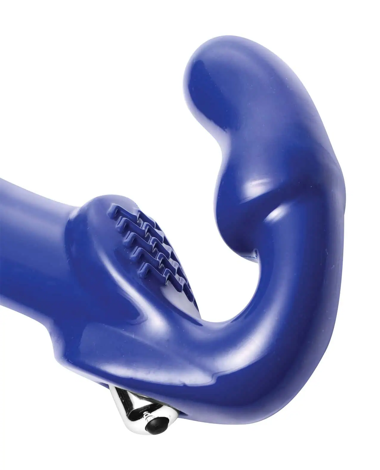 Revolver II Strapless Strap on G-Spot Dildo - Blue - Image 5