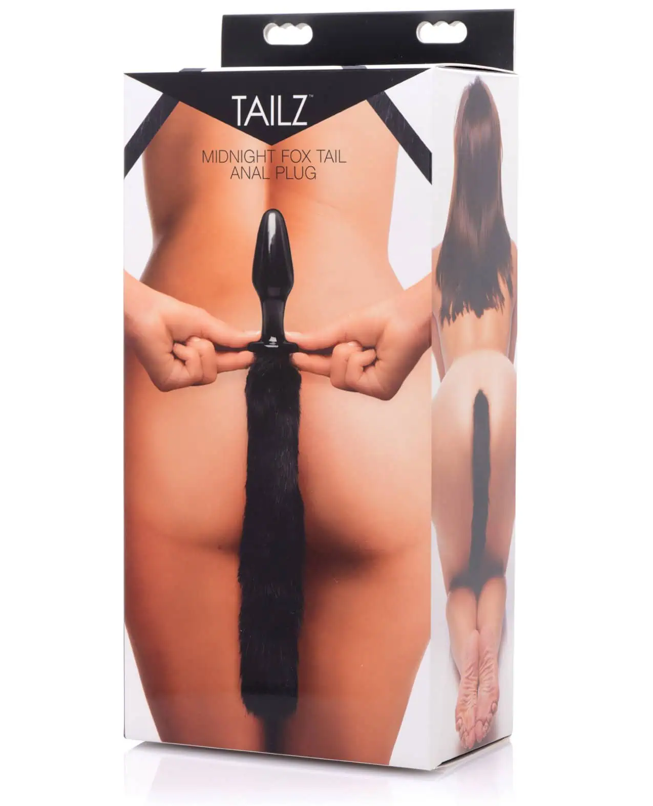 Tailz Midnight Fox Tail Glass Anal Plug - Image 3