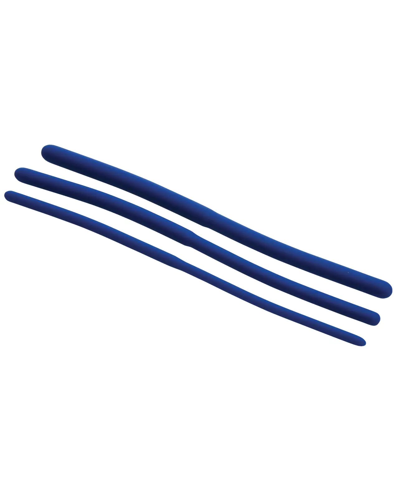 Master Series Invasion Silicone Urethral Sound Trainer Set - Blue Set of 3 - Image 2
