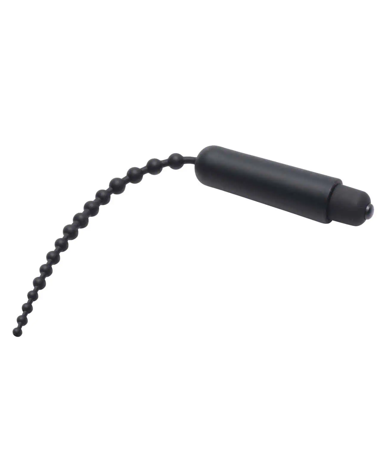 Master Series Dark Rod Vibrating Beaded Silicone Sound - Image 3