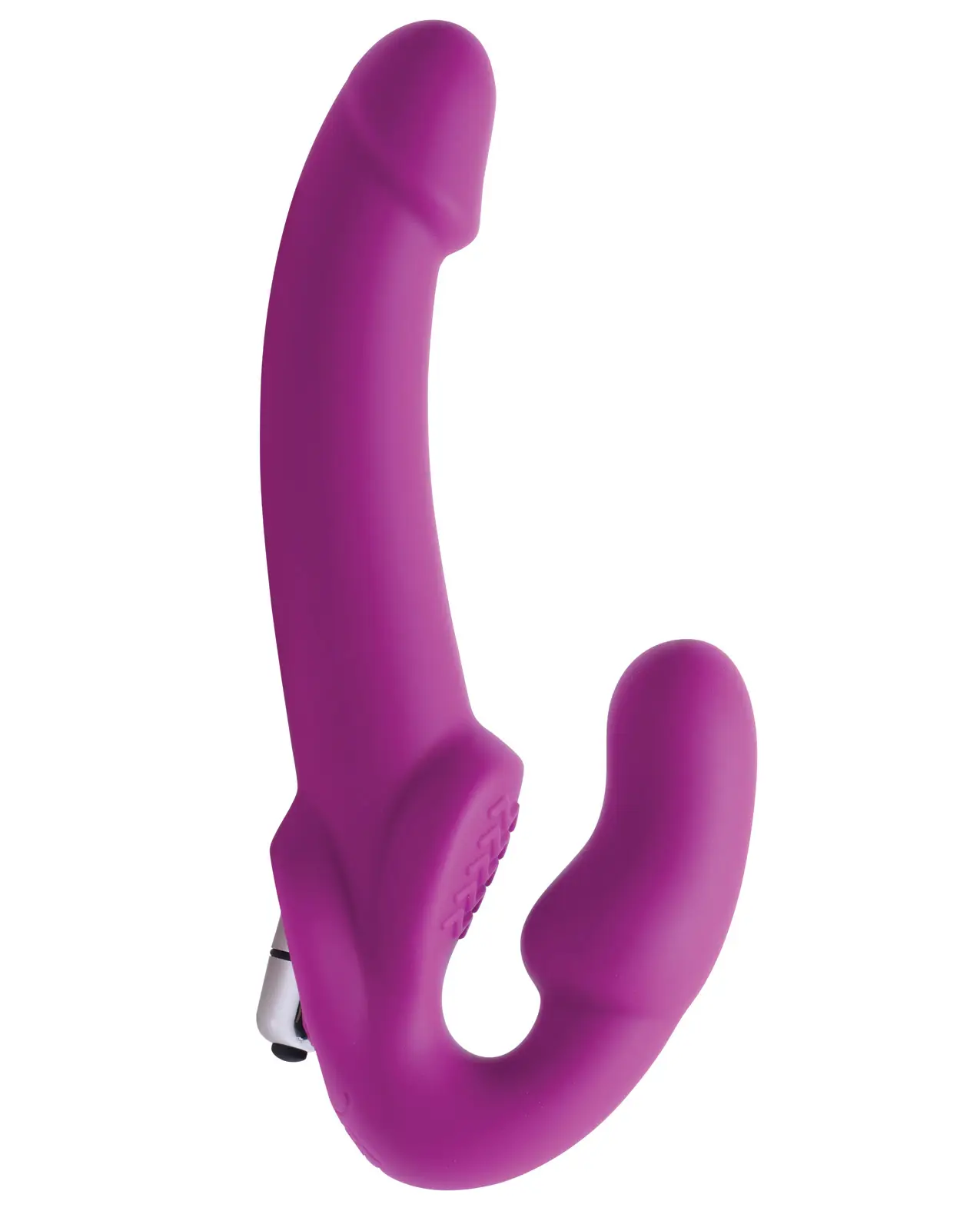 Strap U Vibrating Strapless Silicone Strap on Dildo - Image 4