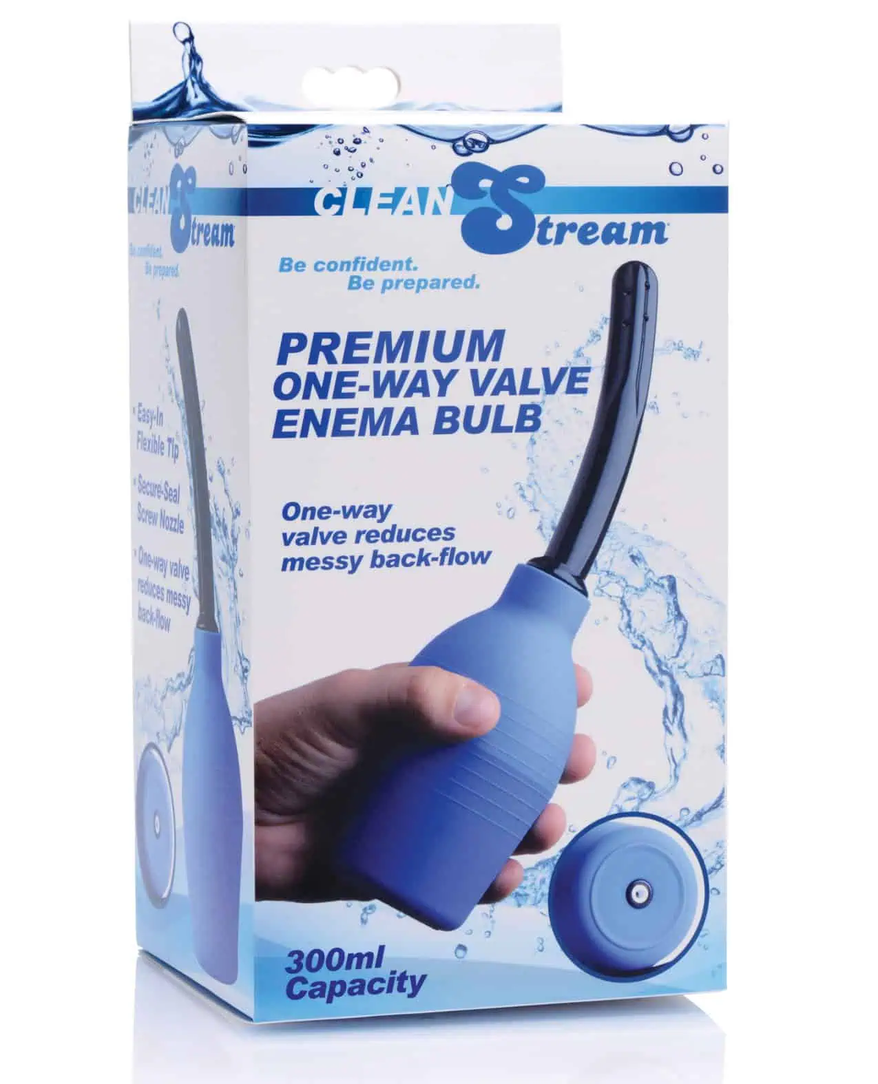 CleanStream Premium One Way Valve Enema Bulb - Image 3