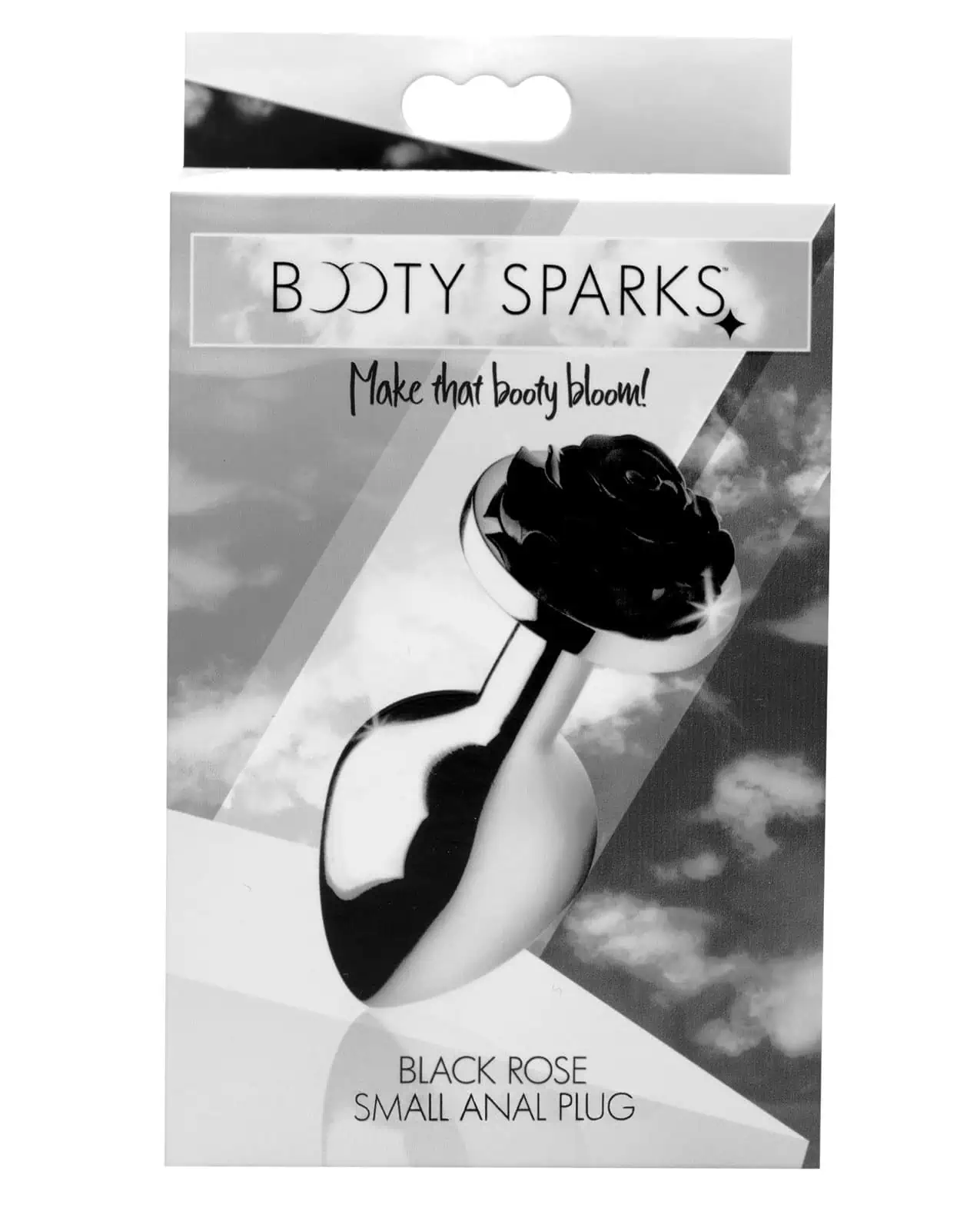BootySparks Black Rose Anal Plug Small - Image 3