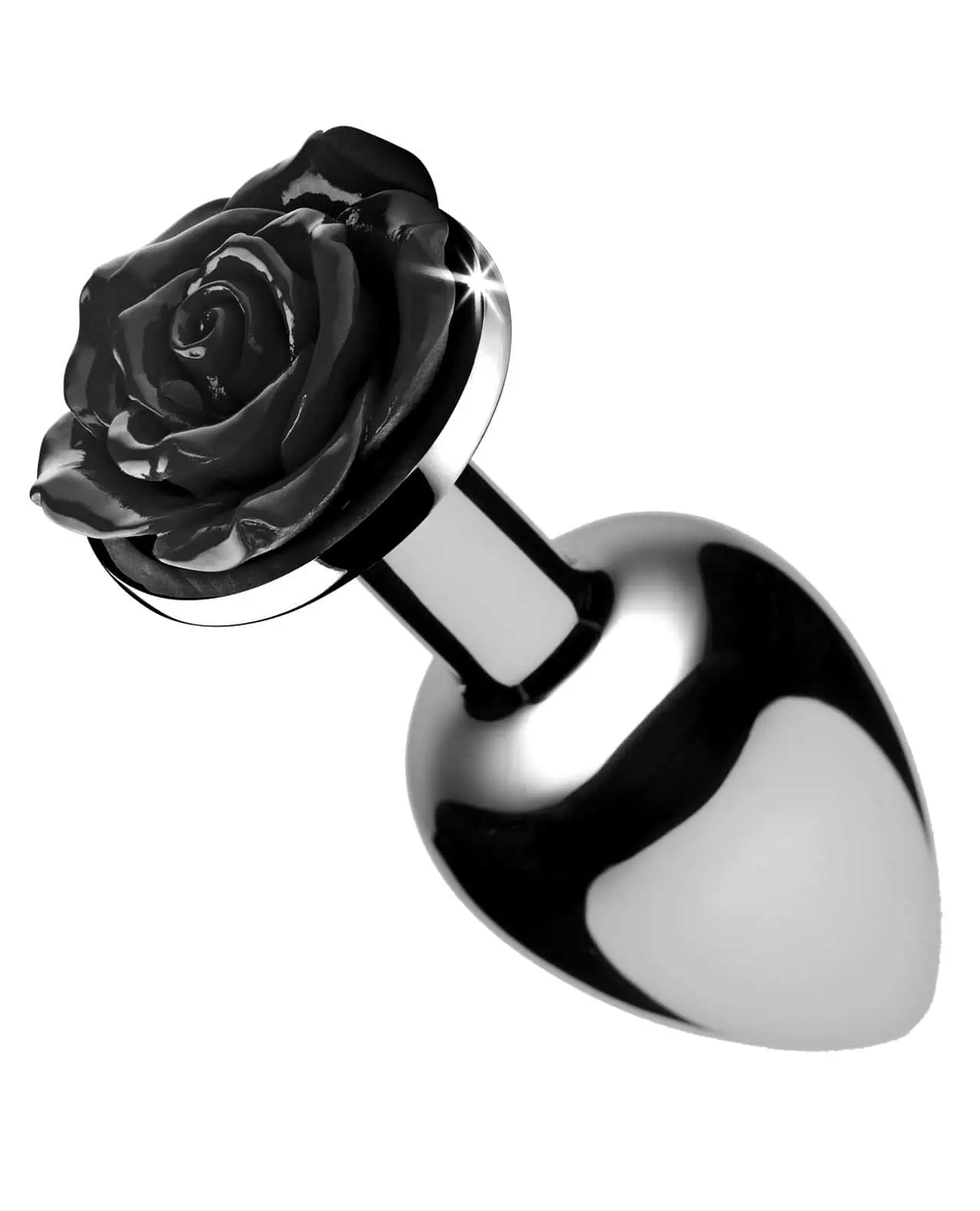 BootySparks Black Rose Anal Plug Large - Image 4