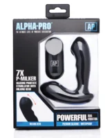 Alpha Pro 7x P-Milker Prostate Stimulator w/Milking Bead - Black - Image 3