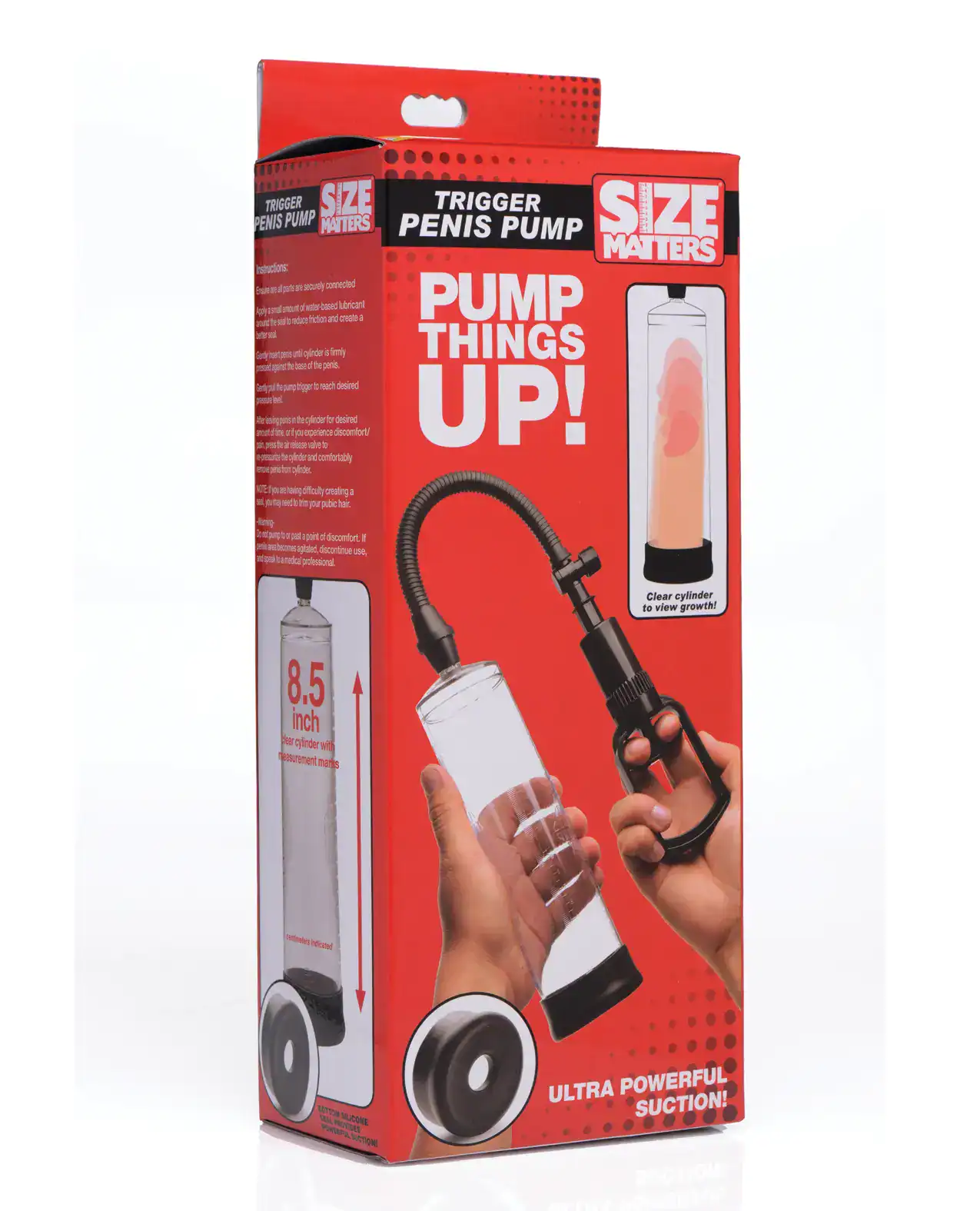 Size Matters Trigger Penis Pump - Image 3